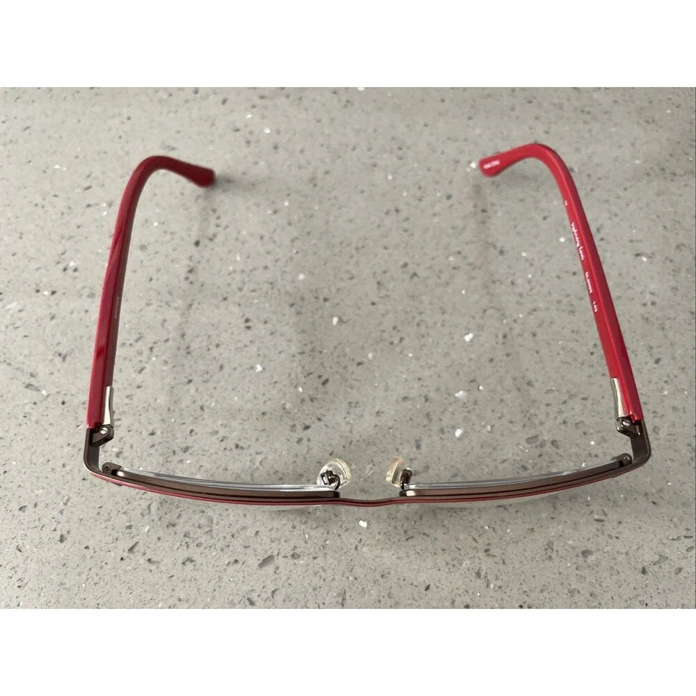 SYDNEY LOVE SL 2033 BROWN RED 53-16-140 FLEX HINGE EYEGLASSES Frames ONLY